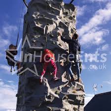 Mobile Climbing Wall Bouncy Castles