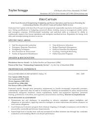 Top 64 Firefighter Resume Samples Useful Materials