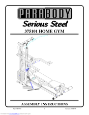 Parabody 375101 Assembly Instructions Manual Pdf Download