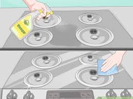 how to remove a burn mark from a stove