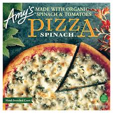 amy s spinach pizza pizza at h e b