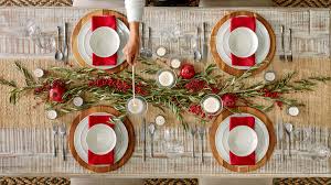 16 christmas table settings and decor