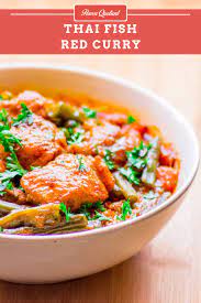 thai red fish curry flavor ient