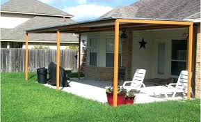Sometimes they may also include a roofed area. Metal Roof Patio Cover