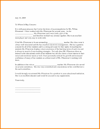 7 Recommendation Letter For Student From Teacher Examples