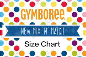 Gymboree Size Chart Line Size Chart Gymboree Lines
