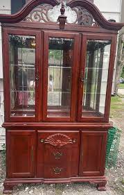 china cabinet with touch light