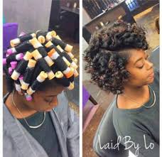 This method of rollersetting thick natural hair worked great for us. Pin By Jacqueline Abrams On Hairstyles Beauty Roller Set Hairstyles Short Natural Hair Styles Medium Hair Styles