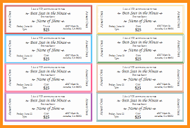 Fundraiser Ticket Template Free Lovely Free Printable Raffle