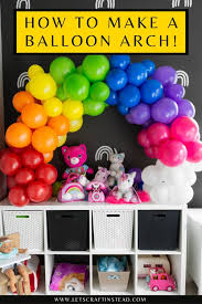 how to make a balloon arch for any