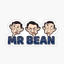 © independent television (itv) © nickelodeon one production drawing by me source a few months back the 1st 11 episodes of the new mr bean animated series were broadcast to the public. Mr Bean Logo 2 Edition 2020 Sticker By Adrien33 Redbubble