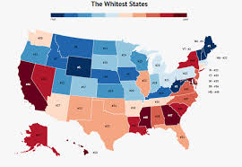 the whitest states hint it s exactly