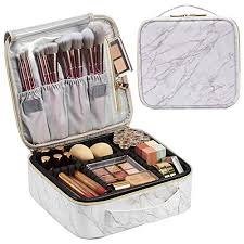 siant marble makeup bag large travel