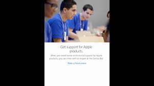 You can only make an appointment in person for material support. How To Make An Appointment At The Apple Store Youtube