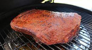 smoked brisket flat recipe on the big