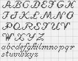 62 Correct Cursive Cross Stitch Alphabet Chart