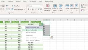 5 ways to convert text to numbers in excel