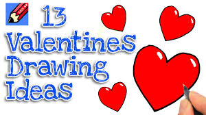 ^^ they must be having a great time together!! 13 Real Easy Valentines Drawing Ideas Youtube