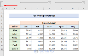 how to hide columns in excel with minus