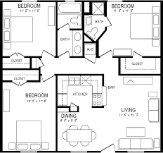 Pasadena Texas Apartment Floor Plans