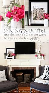 Spring Mantel And Photography Maison