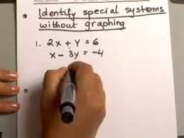 Linear Equations Solve Without Graphing