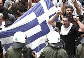 Resultado de imagem para Masiva marcha en Grecia contra la austeridad