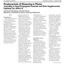pdf fundamentals of flowering plants