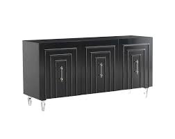 famke black lacquer buffet tov furniture