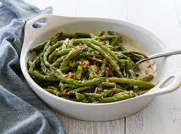 Easy Roasted French Green Beans gambar png