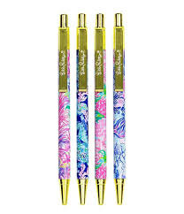 lilly pulitzer shade seekers pen set