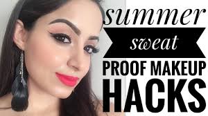 summer sweat proof oil free makeup