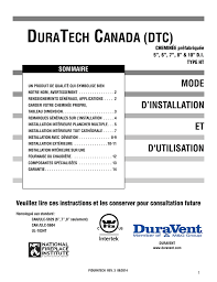 Duratech Canada Dtc Manualzz Com