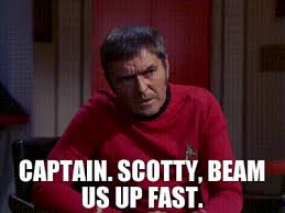 yarn captain scotty beam us up