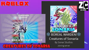 Rolve community has just released the holiday update of counter blox, along with several redeem codes for players to claim some free goodies. Last Chance To Get Boreal Warden Roblox Creatures Of Sonaria Youtube