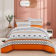 Boho Comforter Set Queen 7 Pieces Bed