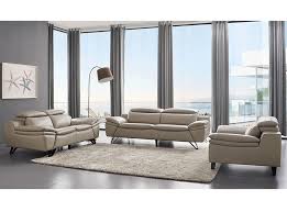 modern leather sofa 973 by esf