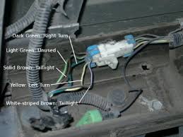 Detroit diesel ddec iv series 60 my2003 egr vehicle interface harness wiring diagram. How To Connect Trailer Wiring 2003 Chevy S 10 Pickup 9 Steps Instructables