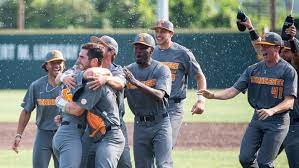On saturday, june 12, 2021. Tennessee Baseball Downs Lsu To Seal College World Series Berth