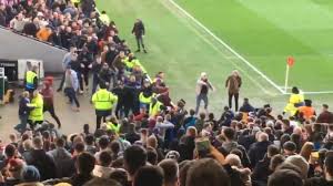 Swansea city make the short trip over the river severn to take on bristol city in the sky bet championship on friday evening. Fans Arrested As Trouble Flares At Bristol City V Swansea Game Bbc News