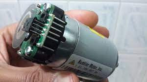 wiring a dc motor with built in encoder