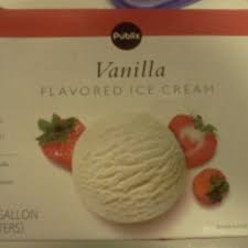 calories in publix vanilla ice cream