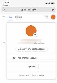 how to sign out of google on a desktop