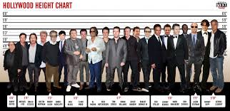 Hollywood Height Chart Strong Amount Of Manlets Pic