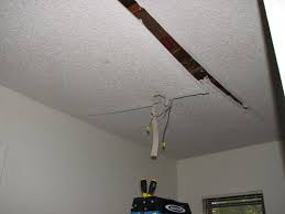 Repair A Detached Drywall Ceiling By