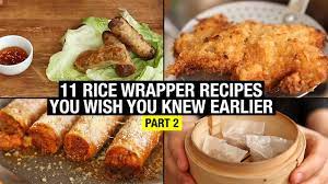 Maybe you would like to learn more about one of these? 11 Recipes That Use Rice Paper Way Beyond Spring Rolls Part 2 Youtube
