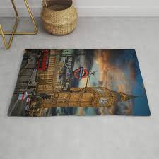 big ben london city rug by adrian evans