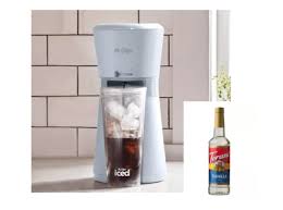 Coffee® iced™ coffee tumbler, 22 oz. Kitchen Dining Bar Supplies Mr Coffee Iced Coffee Maker With Reusable Tumbler And Coffee Filter Black Small Kitchen Appliances