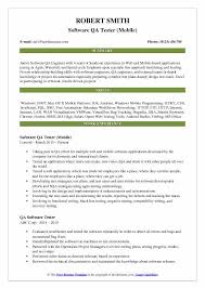 Check spelling or type a new query. Software Qa Tester Resume Samples Qwikresume