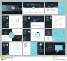 Page Layout Design For Business Presentation And Brochure Stock